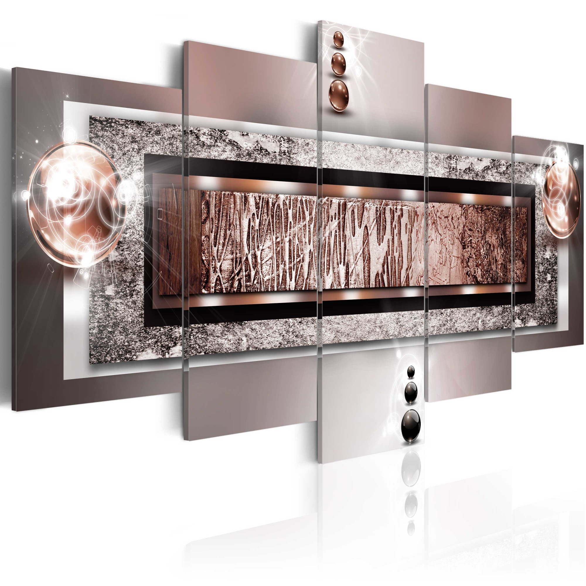 Tablou canvas 5 piese - Toamna vis - 100x50 cm