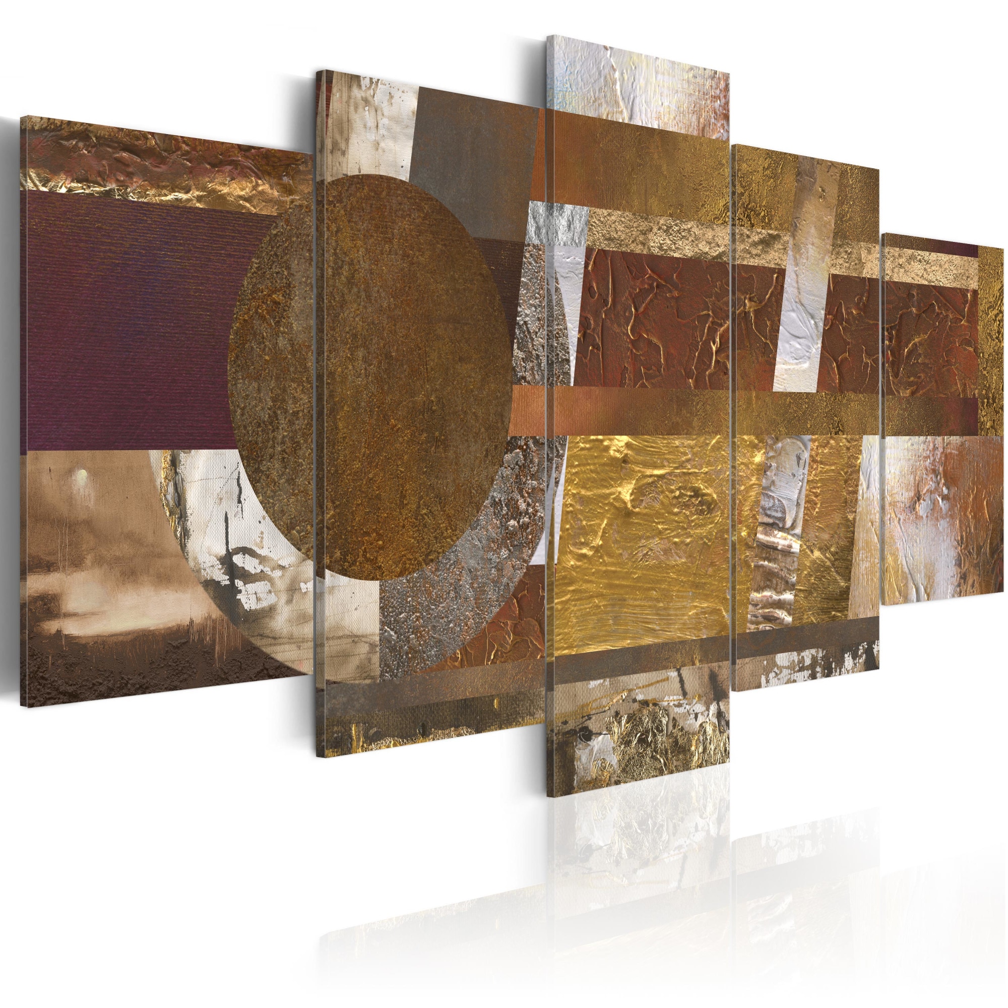 Tablou canvas 5 piese - Bijuterii cosmice - 200x100 cm