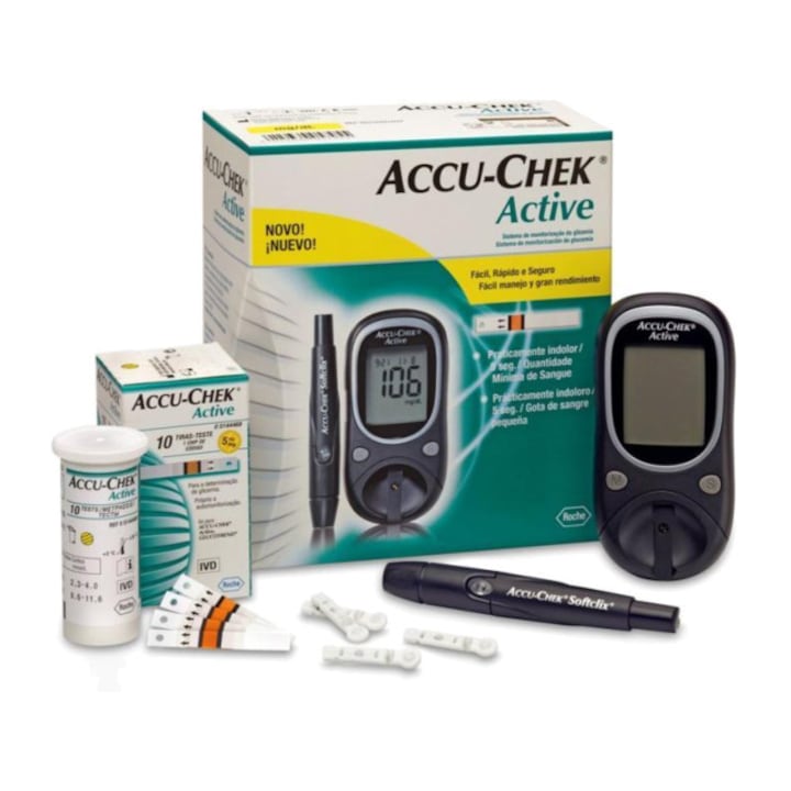 Roche accu-chek vércukormérő tesztcsík