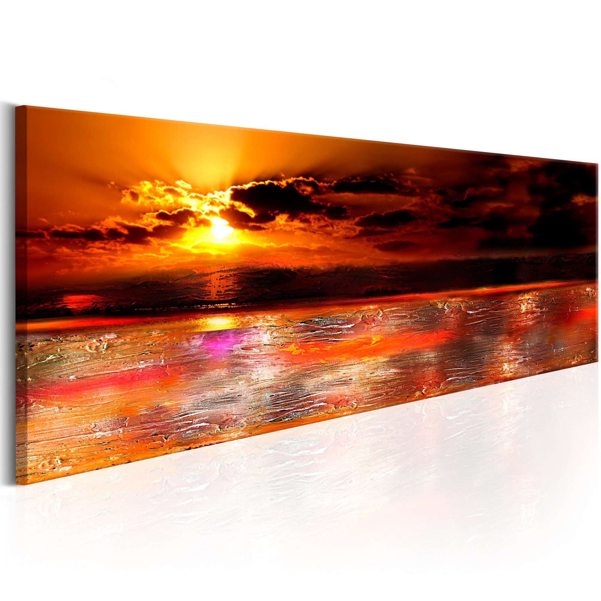 Tablou canvas - Oceanul Majestic - 150x50 cm