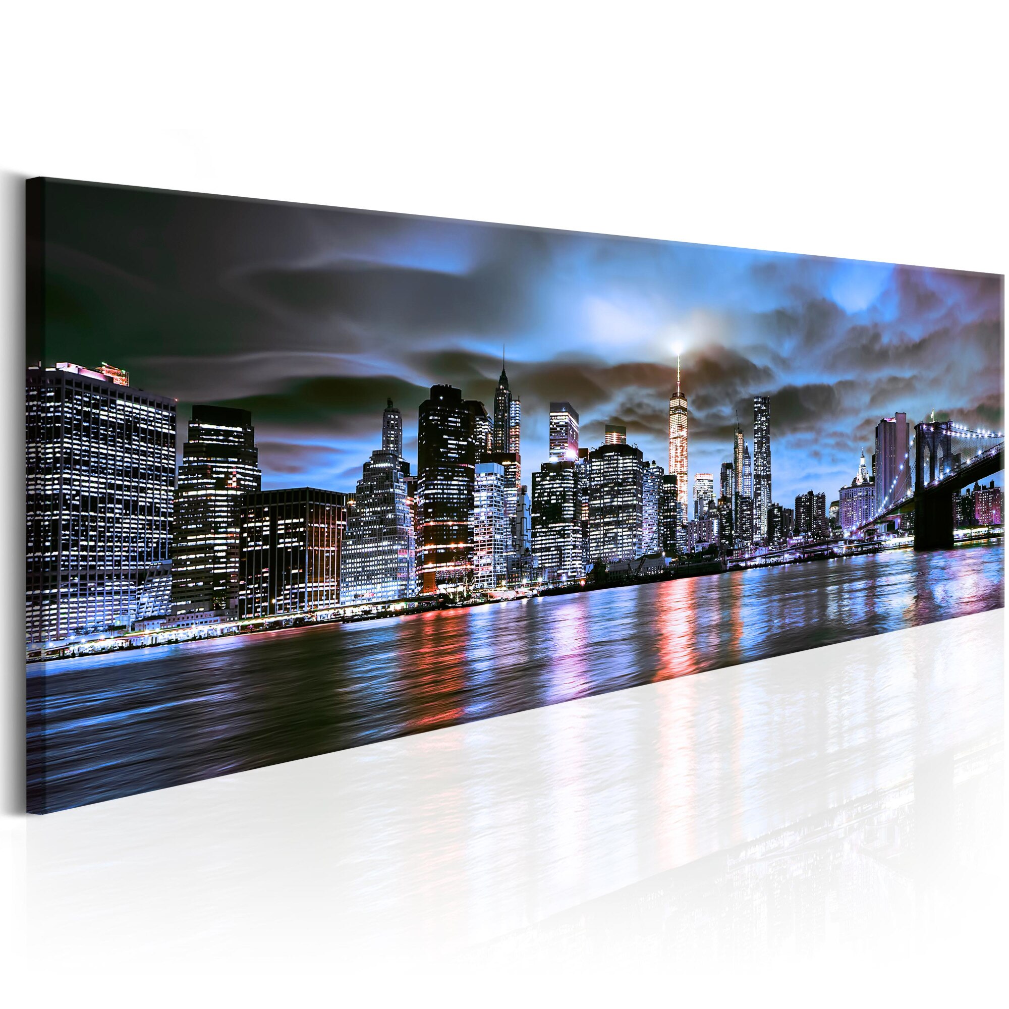 Tablou canvas - NYC: Farul orasului - 150x50 cm