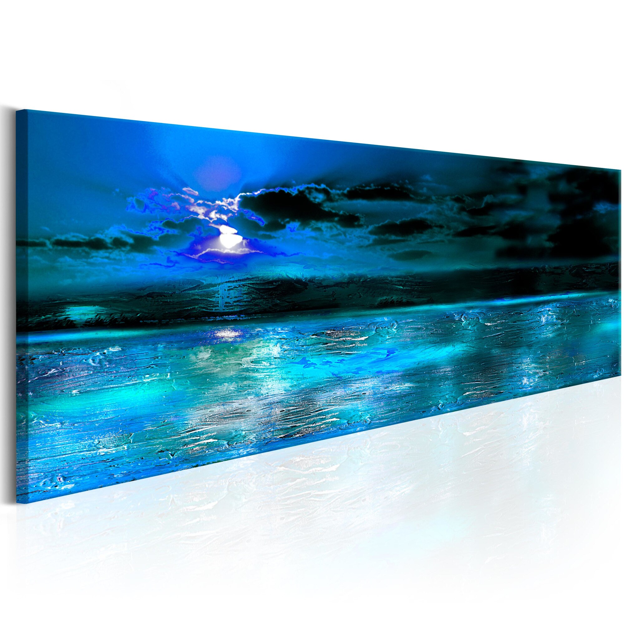Tablou canvas - Sapphire Ocean - 150x50 cm