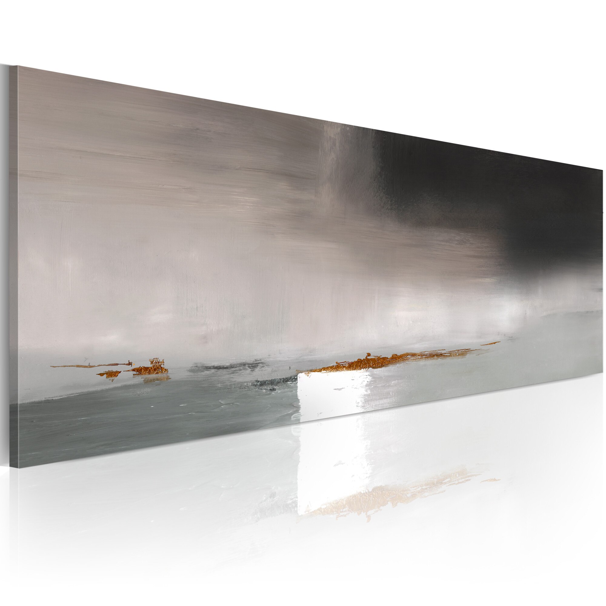 Tablou pictat manual - Duskiness plin de expresie - 100 x 40 cm