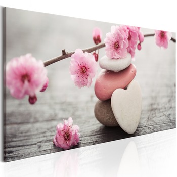 Tablou canvas - Zen: Flori de cires IV - 90x60 cm Tablou canvas - Zen: Flori de cires IV - 90x60 cm