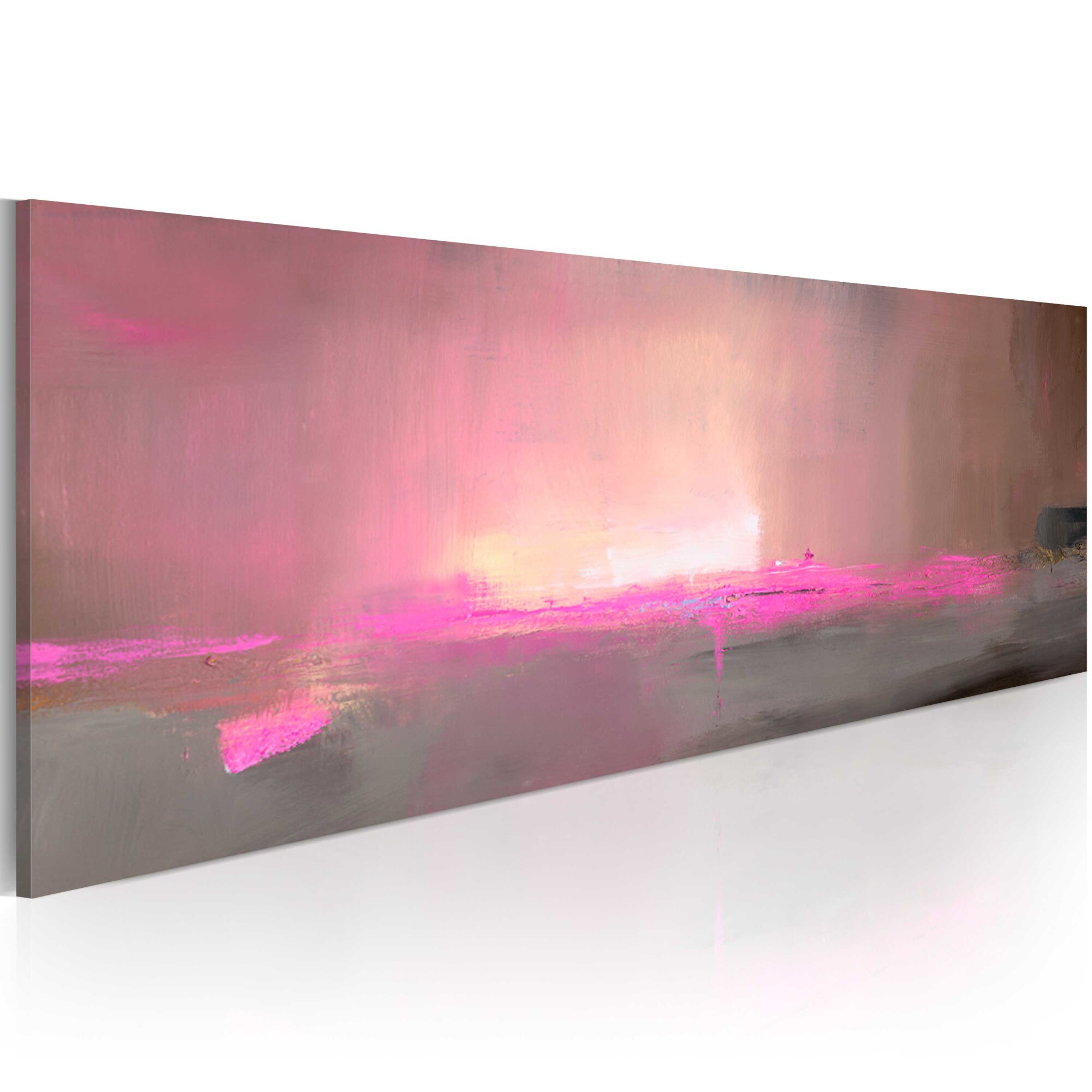Tablou pictat manual - Catre lumina - 100 x 40 cm