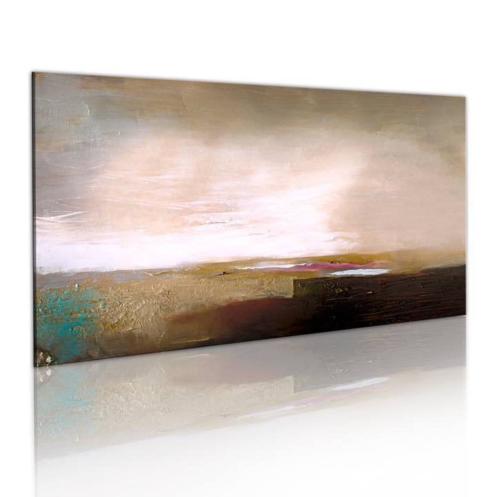 Tablou pictat manual - Dupa furtuna - 120 x 60 cm