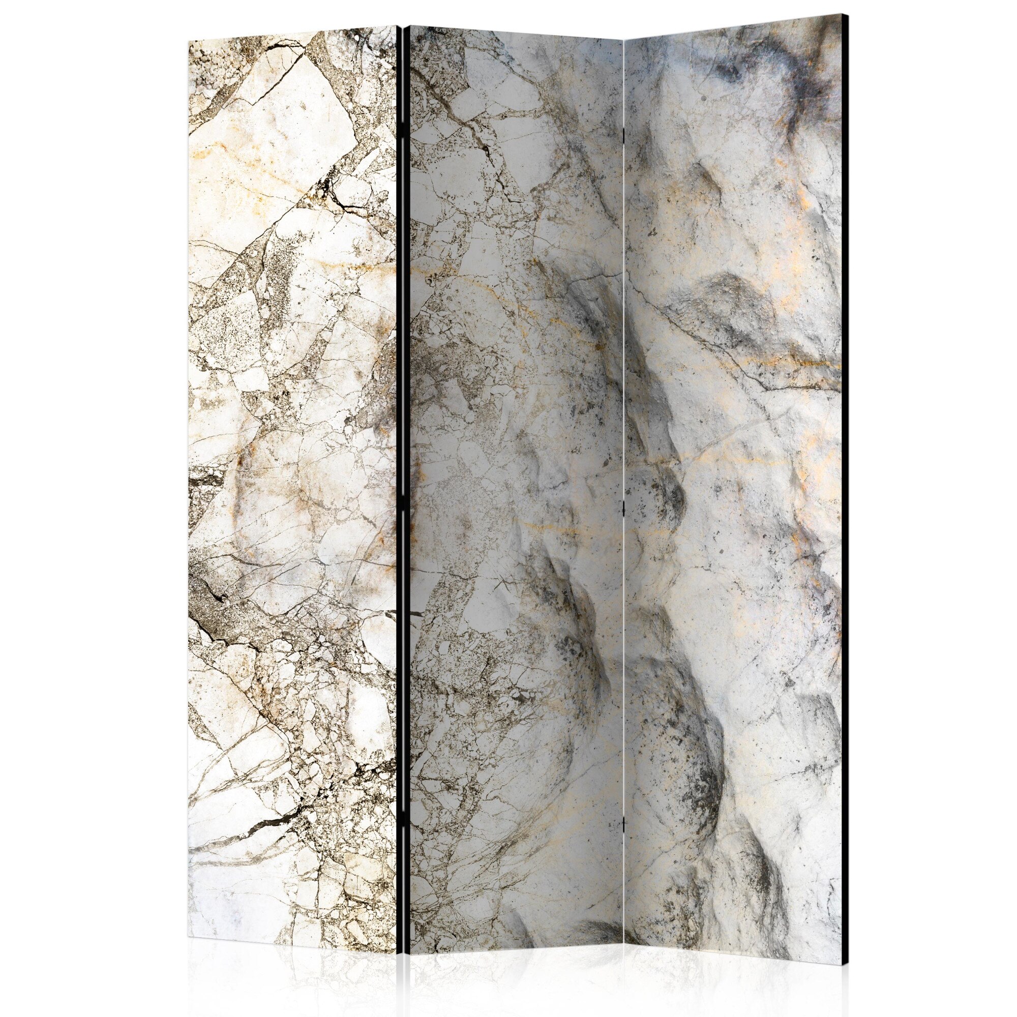 Paravan din 3 parti - Marble Mystery - 135x172cm