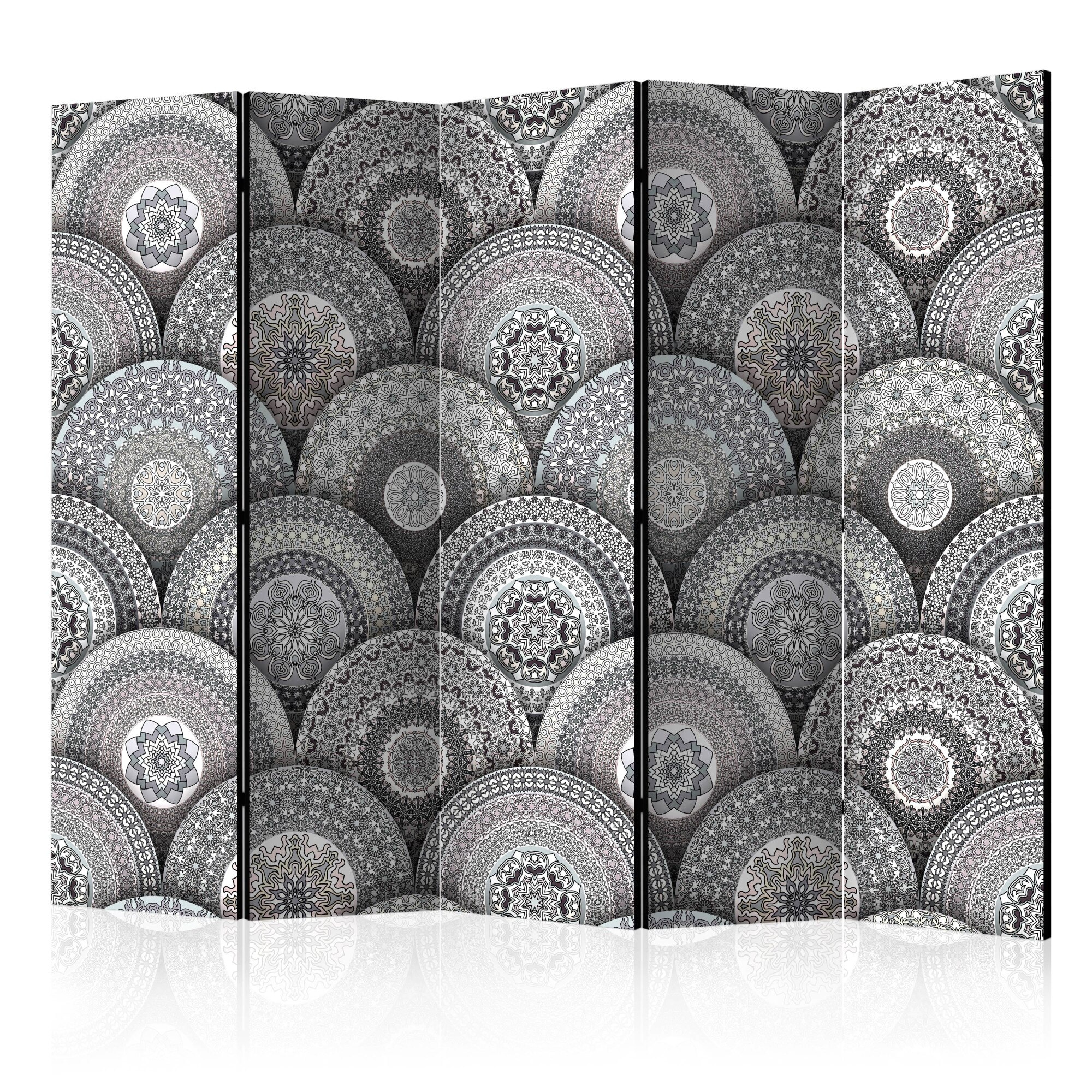 Paravan din 5 parti - Room divider: Mandalas II - 225x172cm
