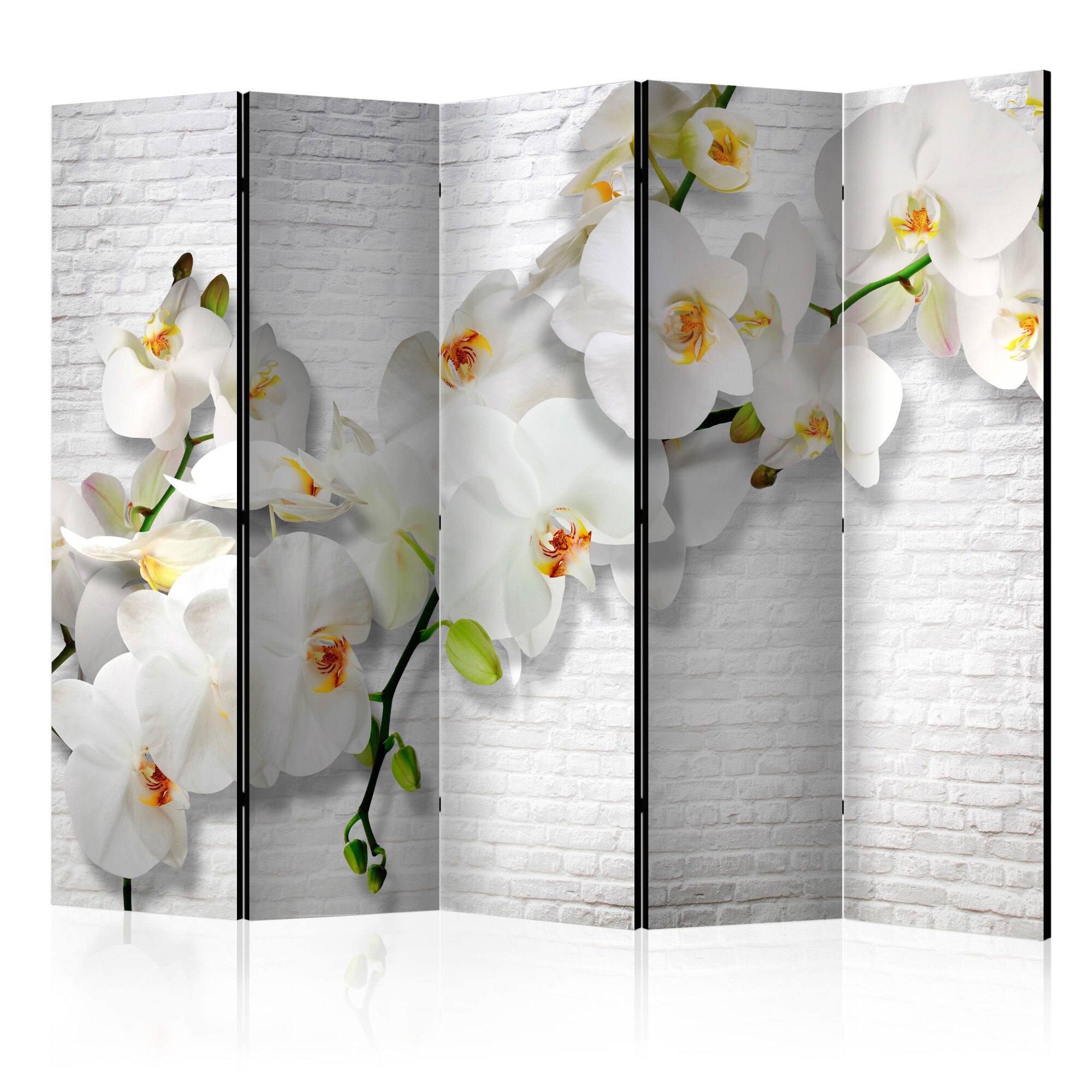 Paravan din 5 parti - The Urban Orchid II - 225x172cm