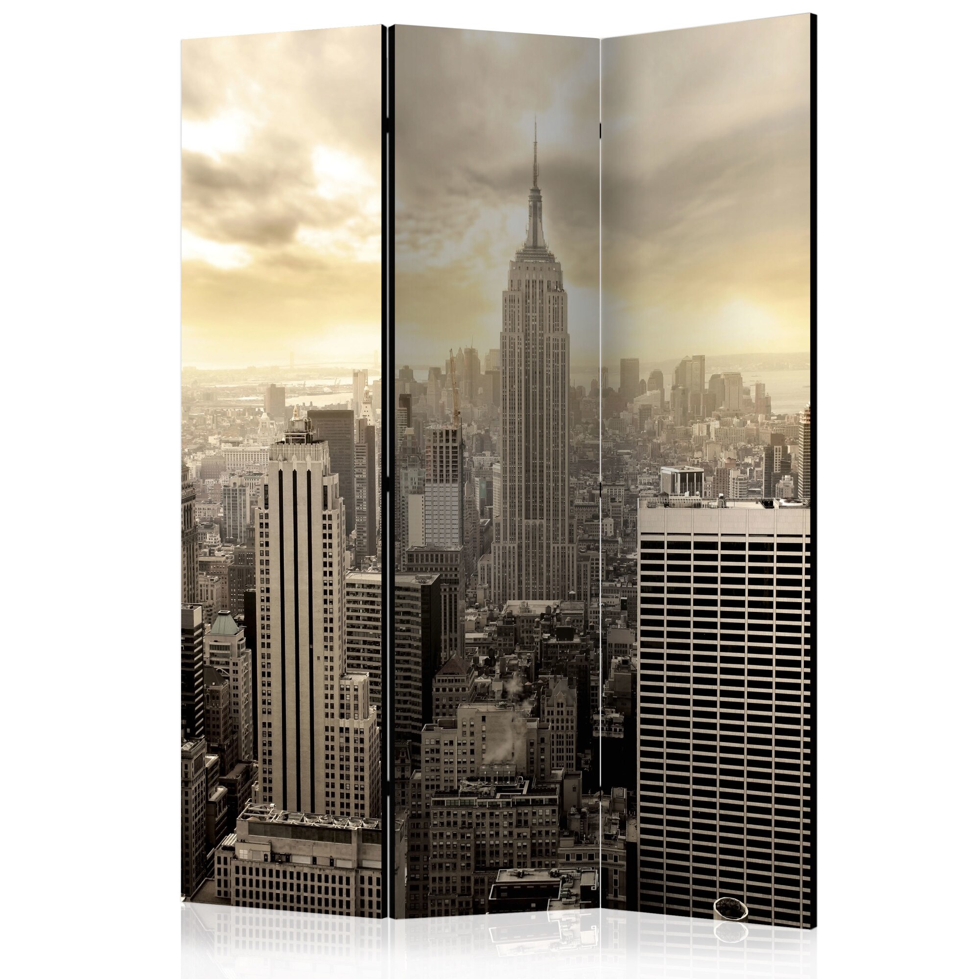 Paravan din 3 parti - Light of New York - 135x172cm