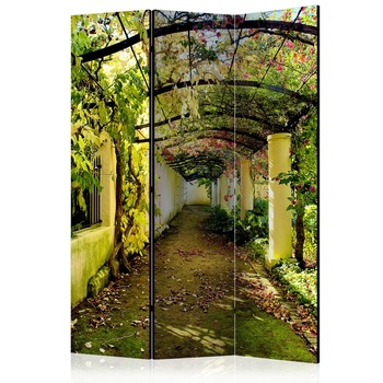 Paravan din 3 parti - Romantic Garden - 135x172cm Paravan din 3 parti - Romantic Garden - 135x172cm