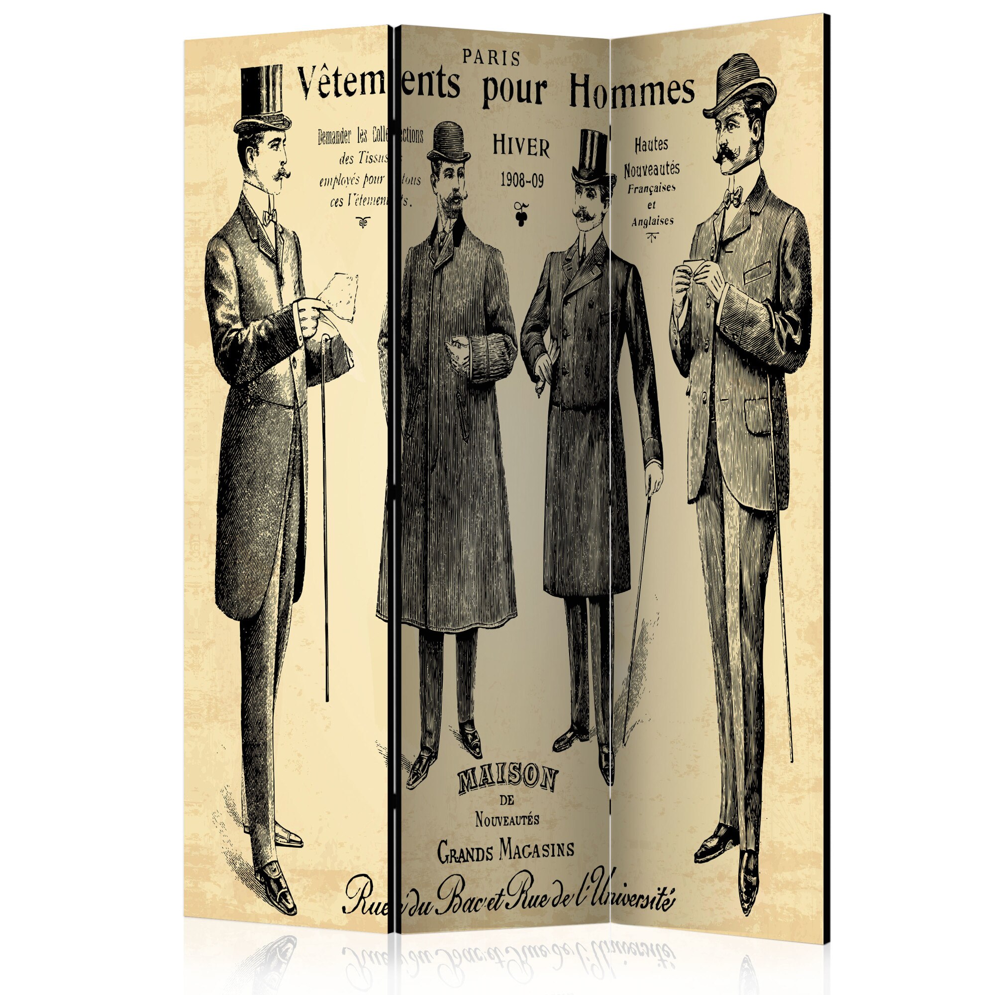 Paravan din 3 parti - Vêtements pour Homme - 135x172cm