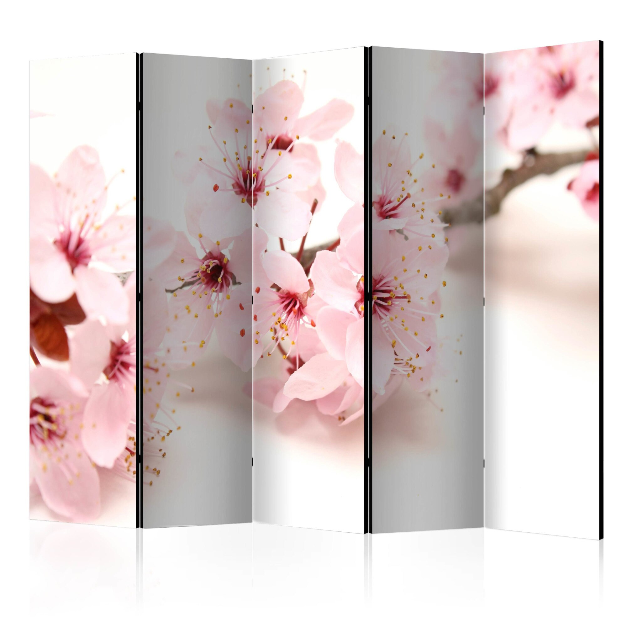 Paravan din 5 parti - Cherry Blossom II - 225x172cm