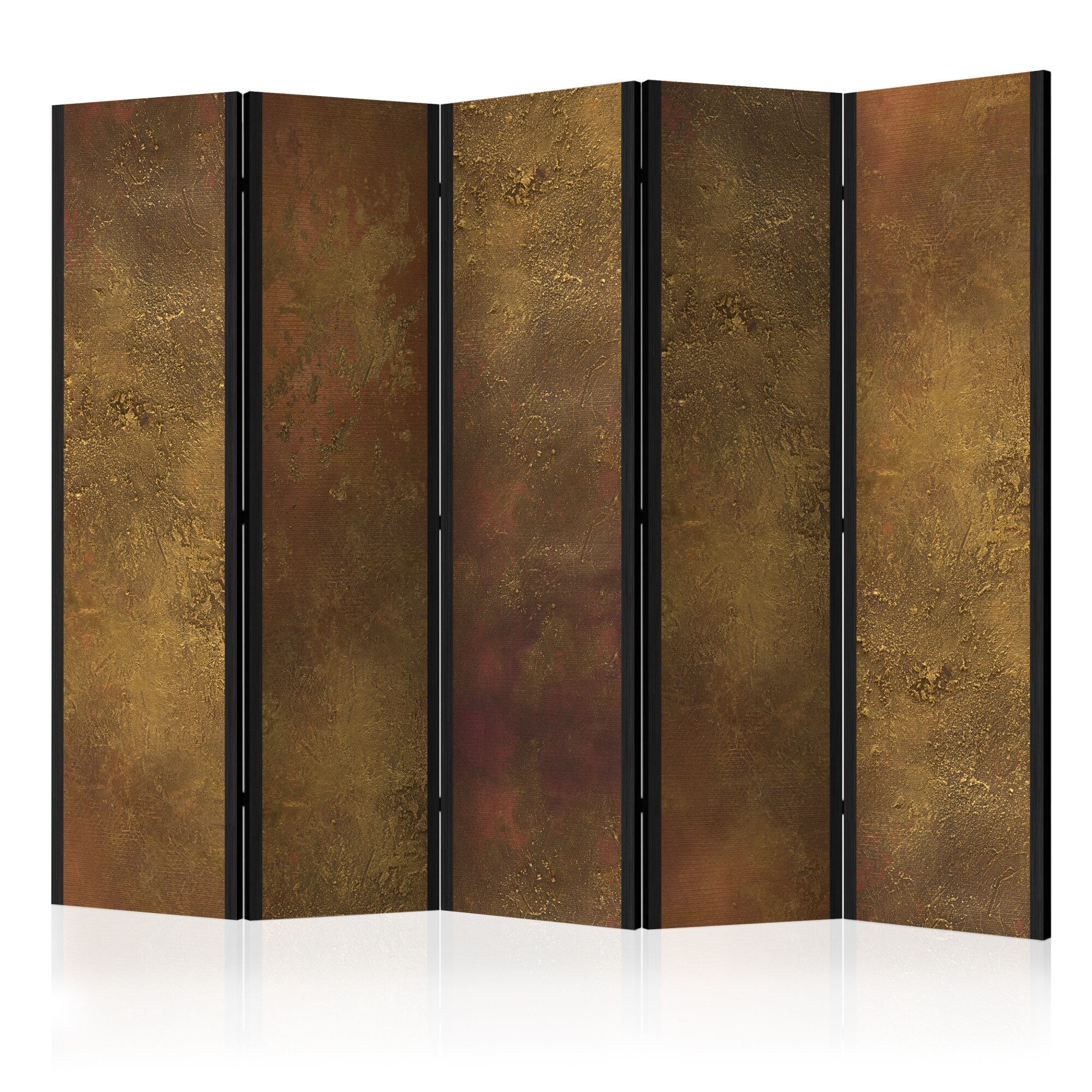 Paravan din 5 parti - Golden Temptation II - 225x172cm