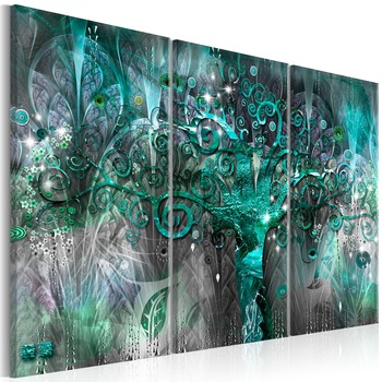 Tablou canvas 3 piese - Arborele viitorului I - 120x80 cm