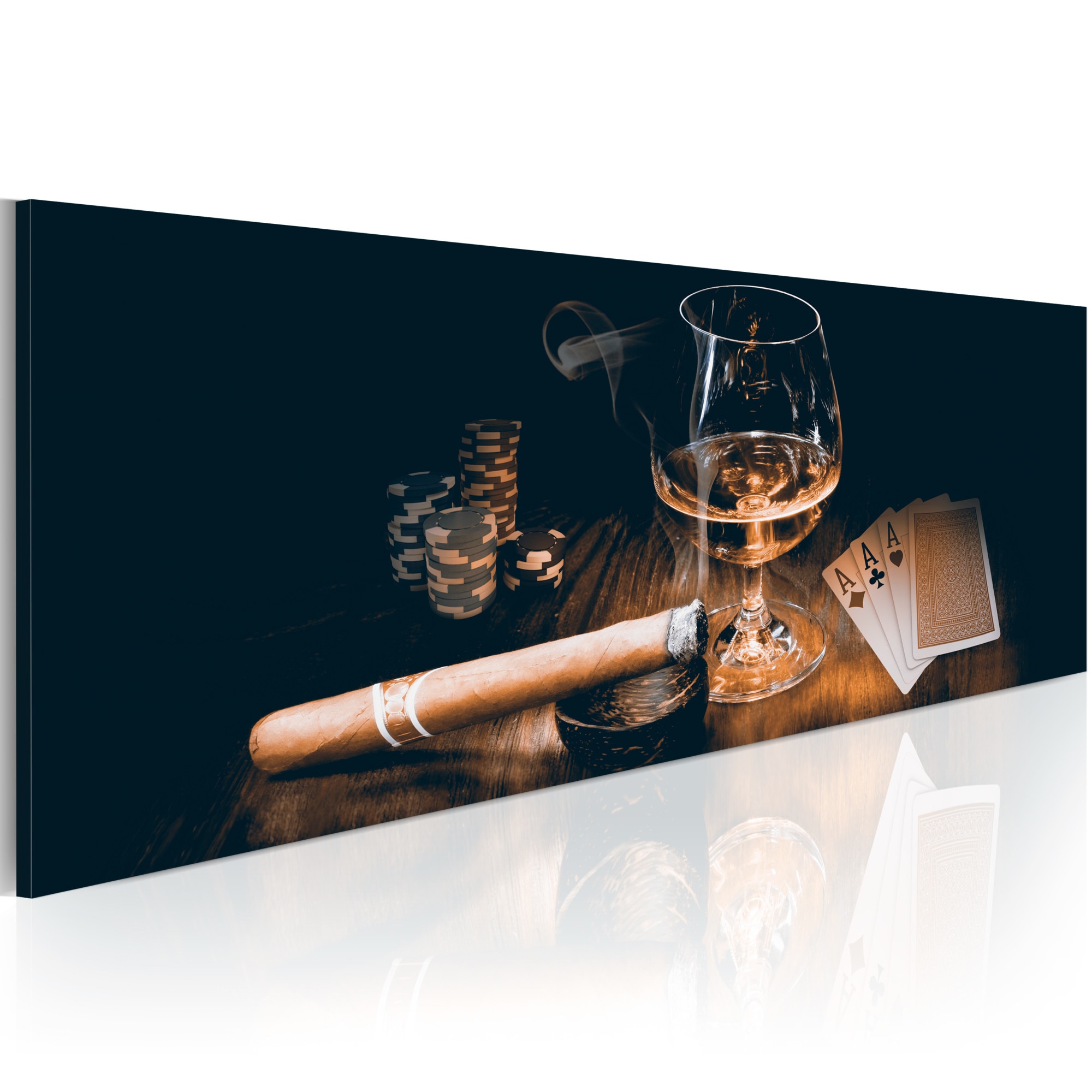 Tablou canvas - Divertisment elegant - 150x50 cm