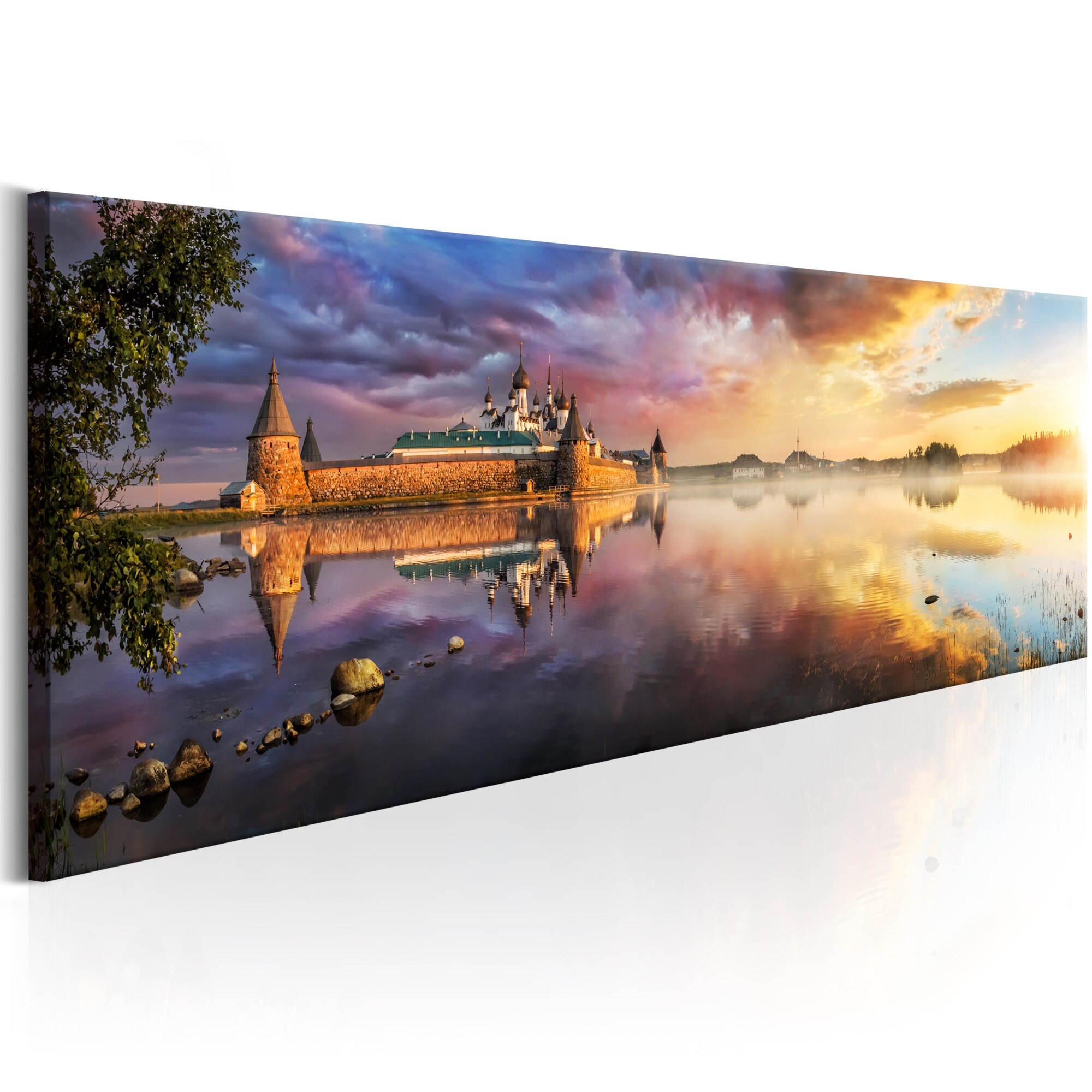 Tablou canvas - Manastirea Solovetsky, Rusia - 150x50 cm