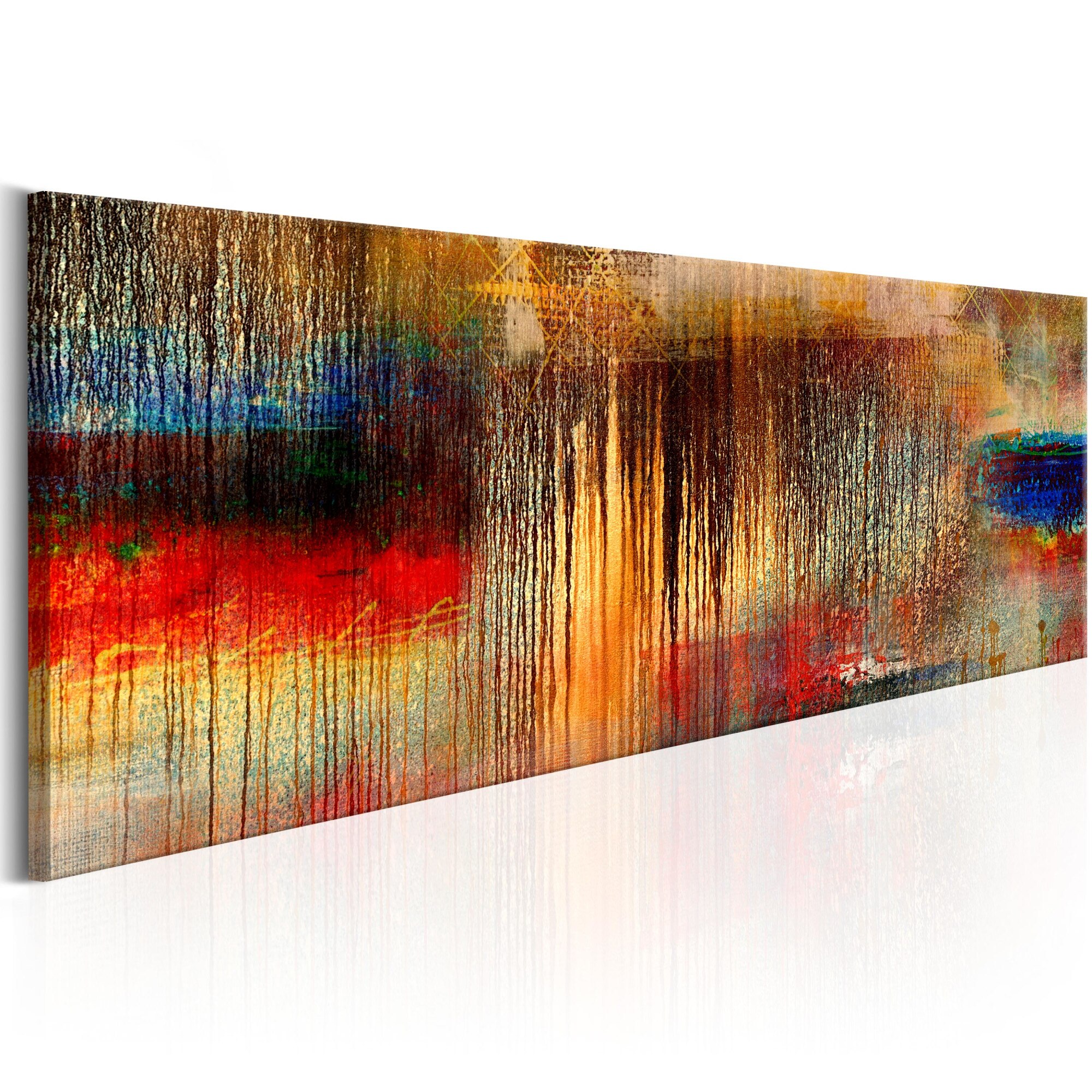 Tablou canvas - Toamna ploaie - 150x50 cm