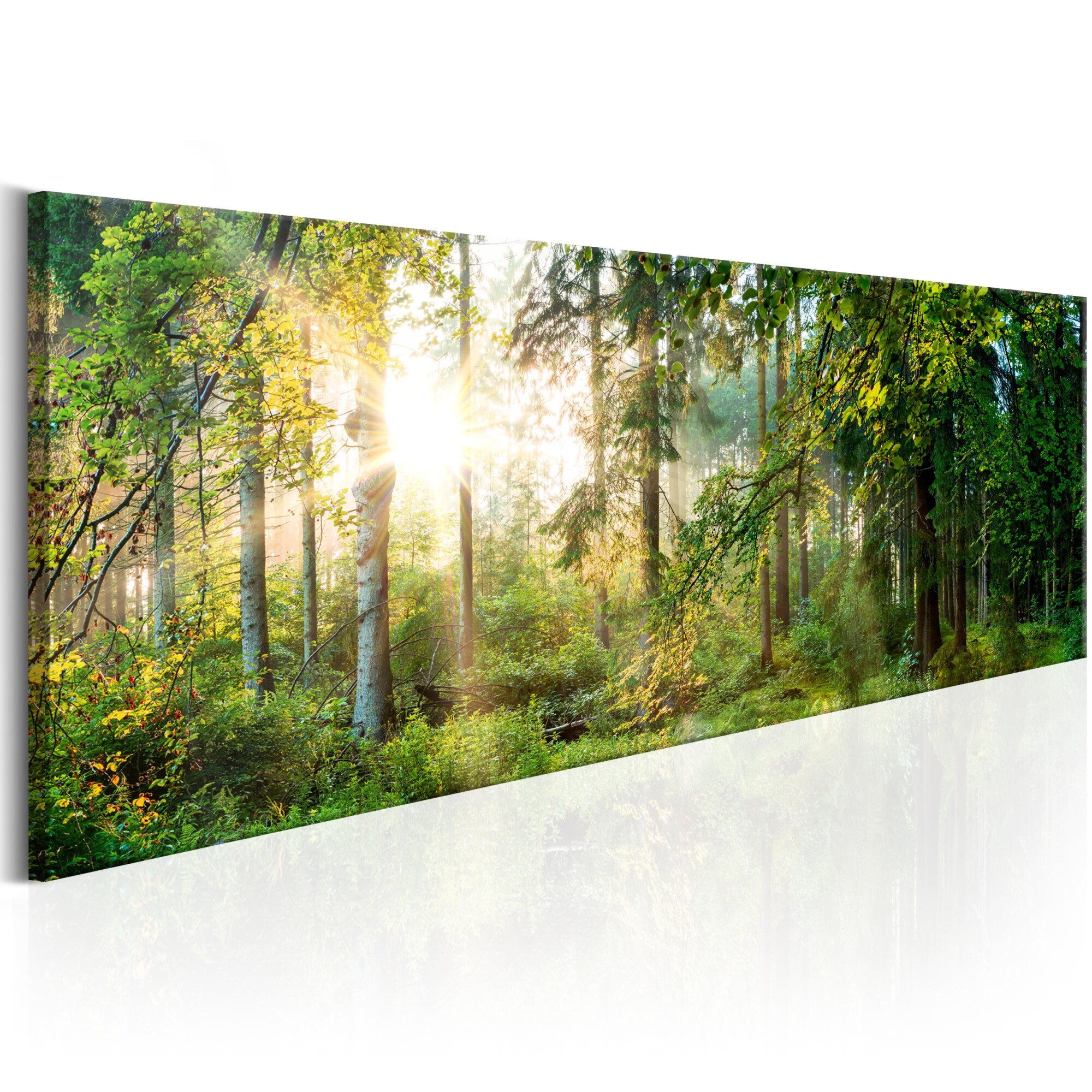 Tablou canvas - Adapost pentru padure - 150x50 cm