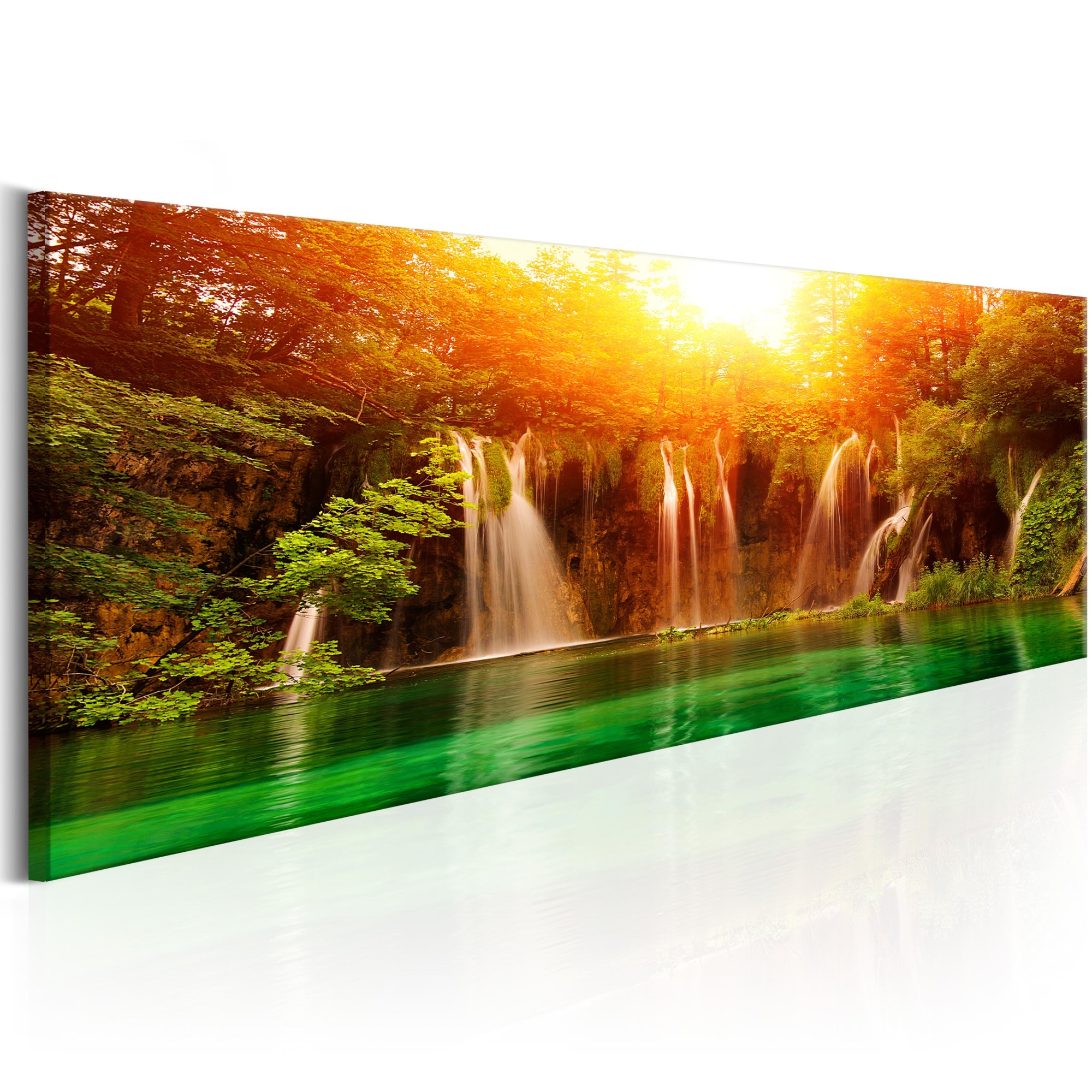 Tablou canvas - Natura: Cascada magnifica - 150x50 cm