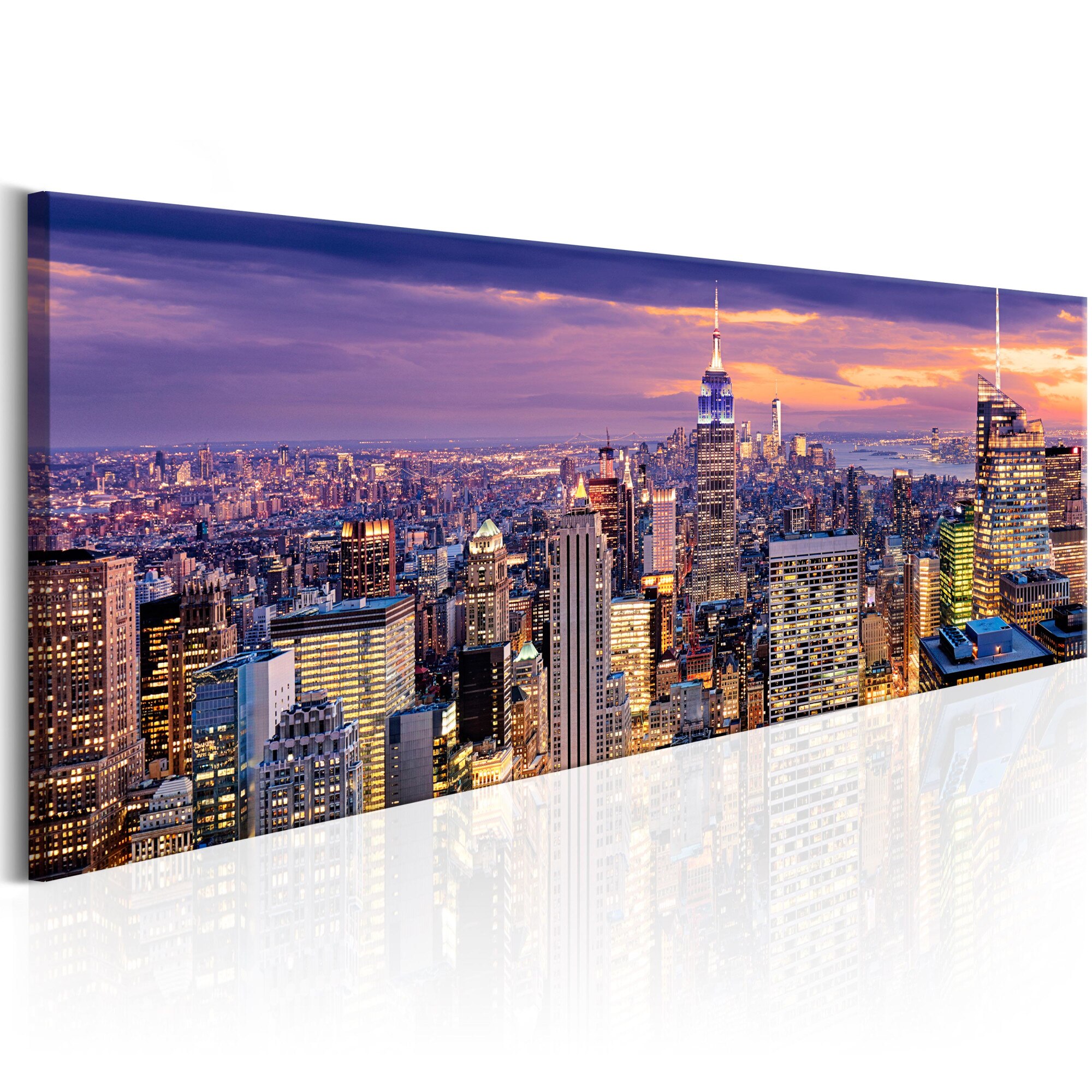 Tablou canvas - City Trezirea - 150x50 cm