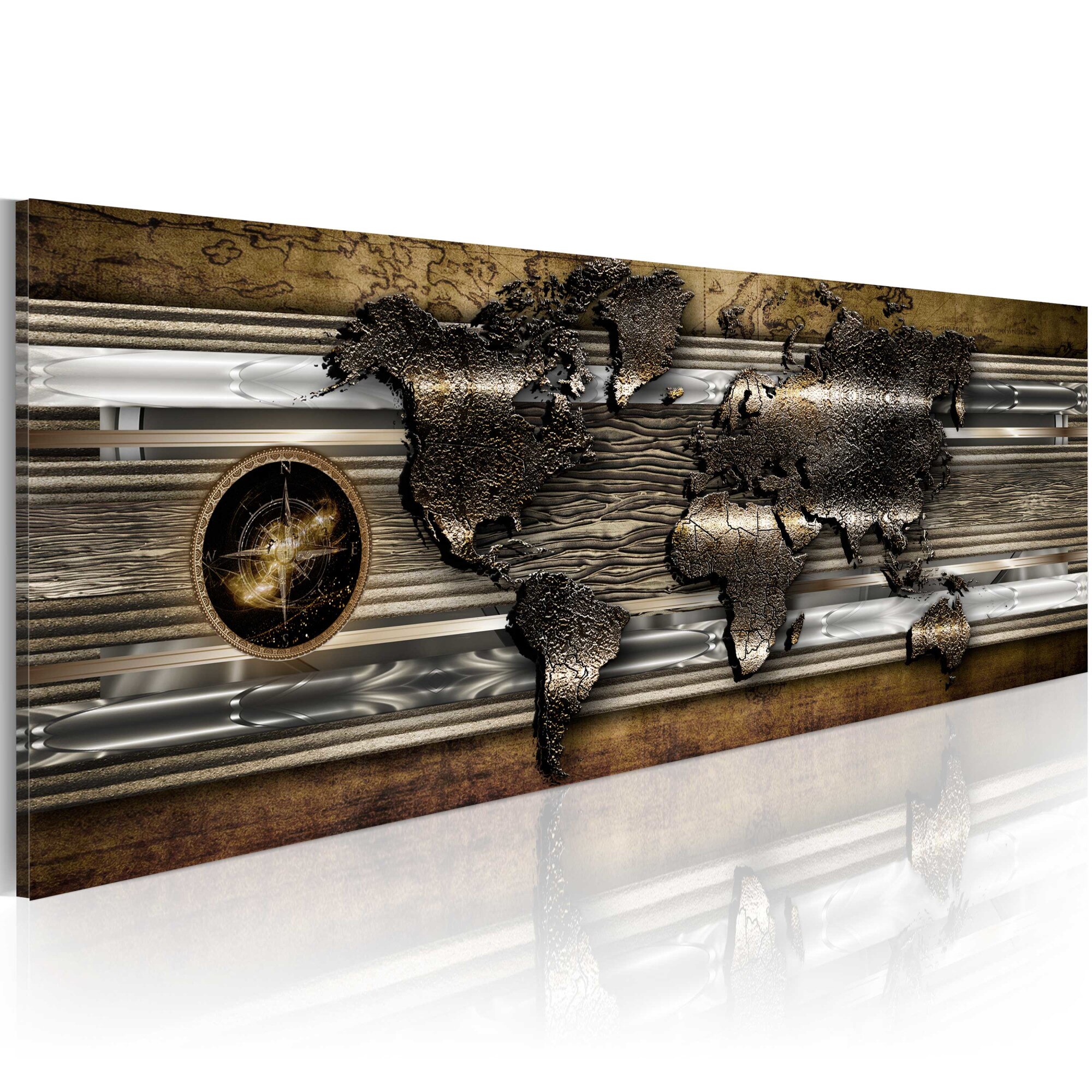 Tablou canvas - Lumea Metalului - 150x50 cm