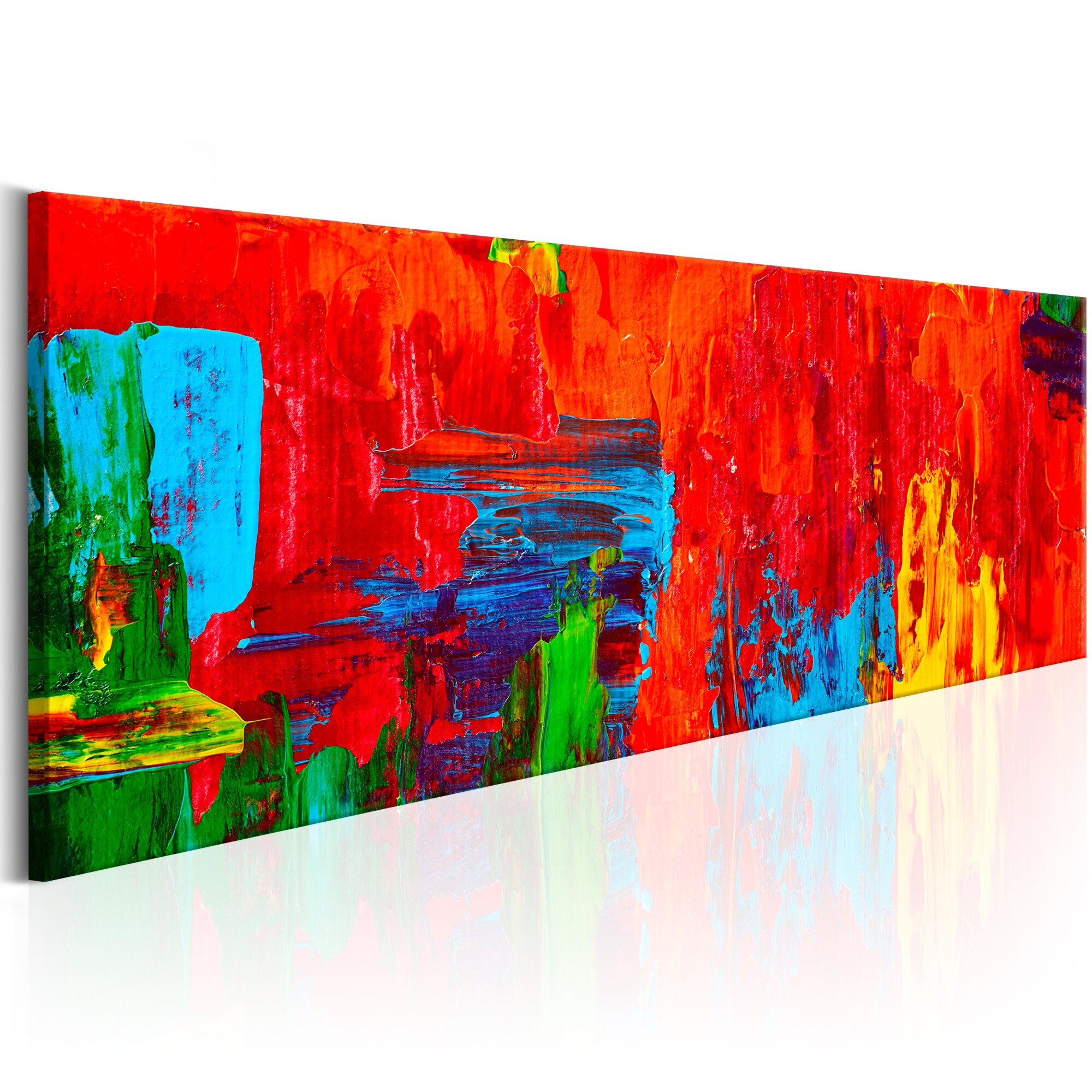 Tablou canvas - Fiery Fantasy - 150x50 cm