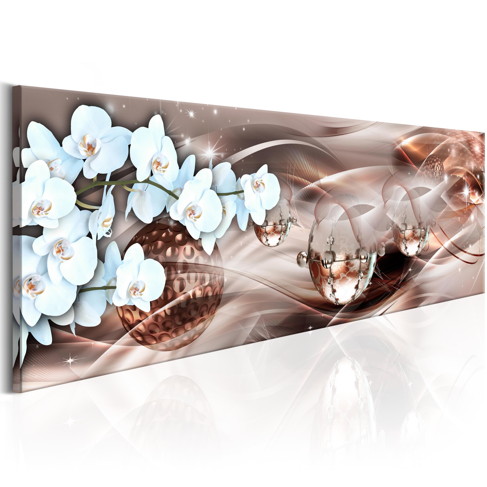 Tablou canvas - Nebuloasa roz - 150x50 cm
