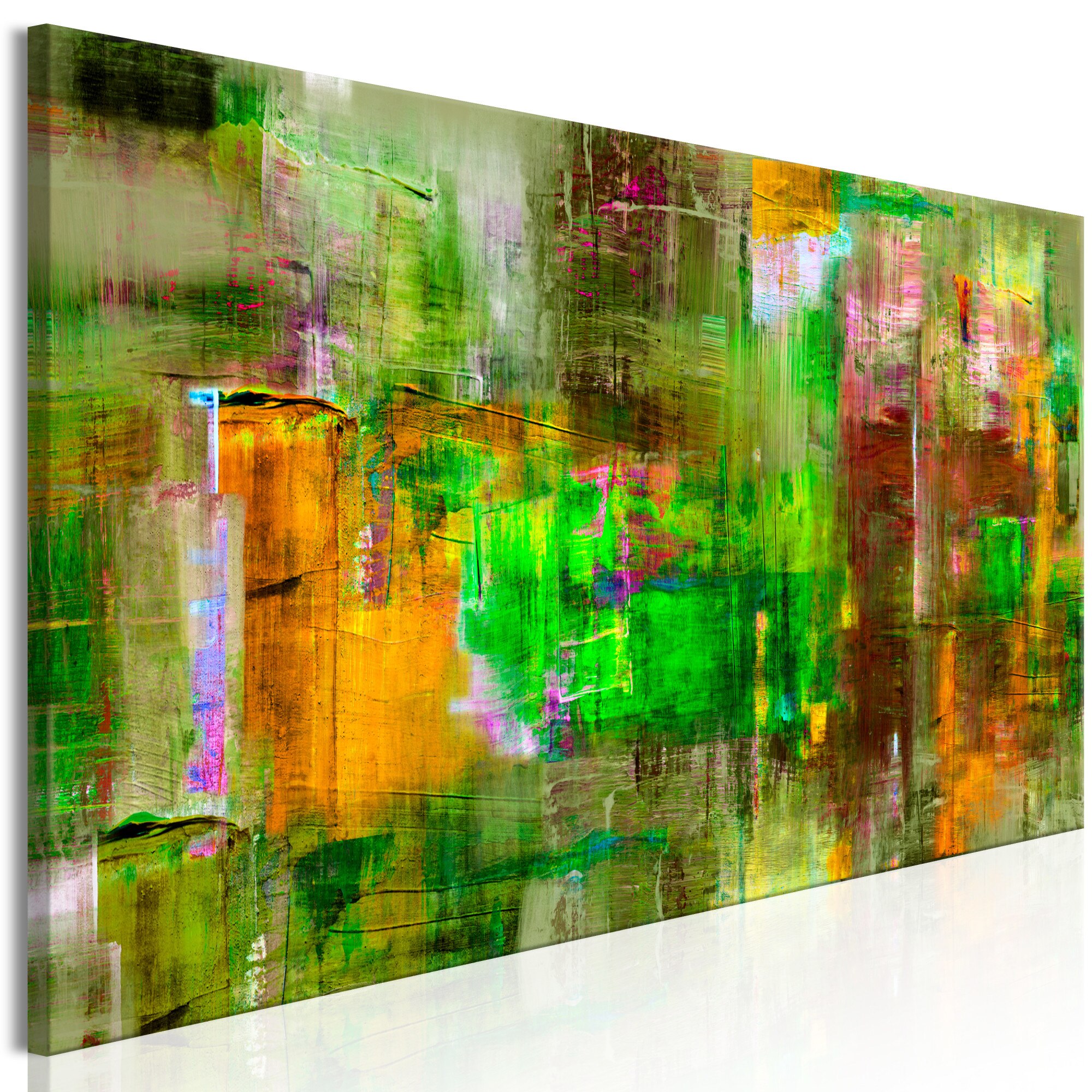 Tablou canvas - Terenul verde - 150x50 cm