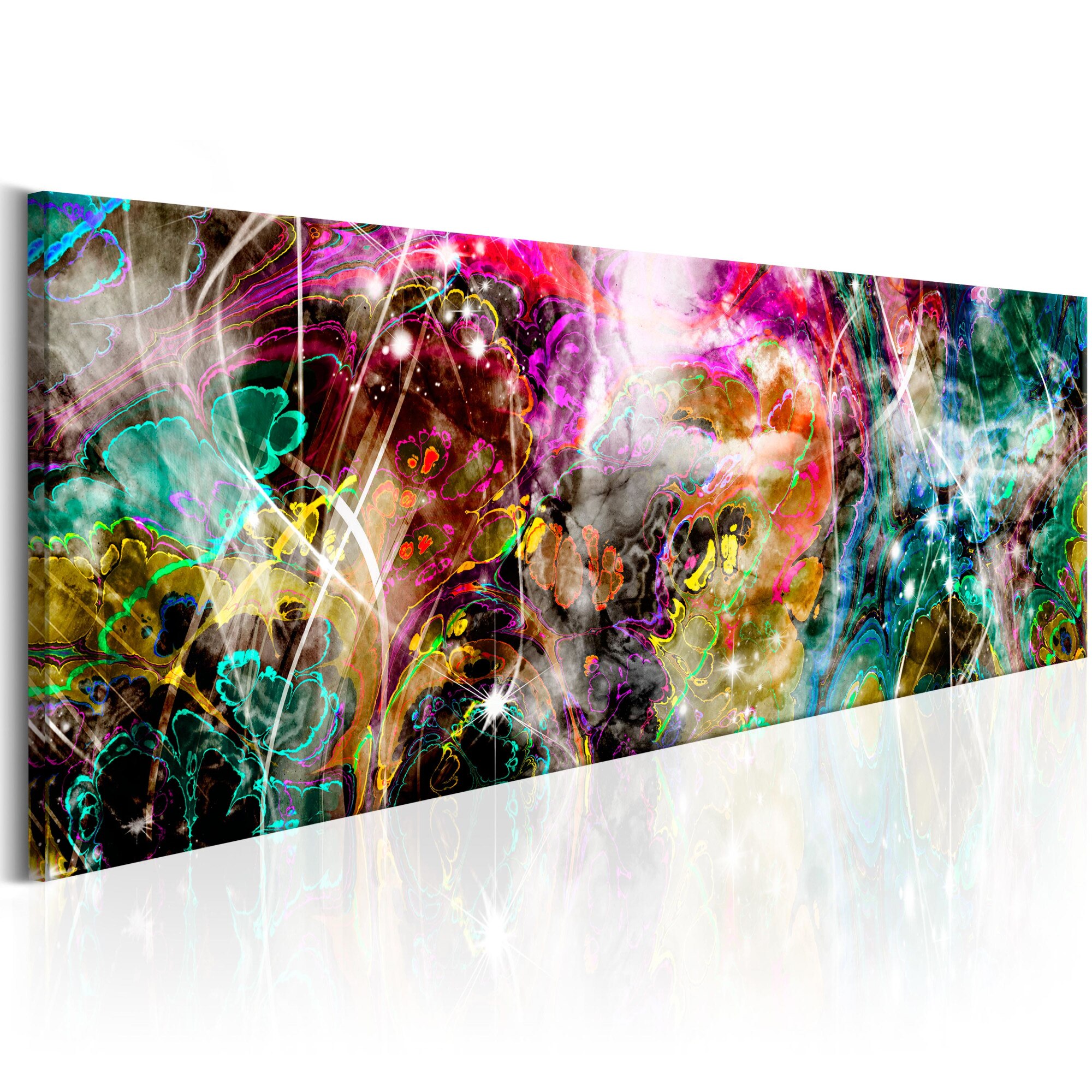 Tablou canvas - Caleidoscopul magic - 150x50 cm