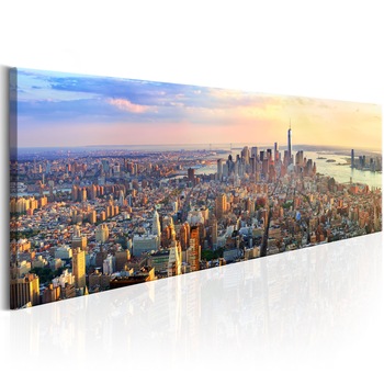 Tablou canvas - New York Panorama - 150x50 cm Tablou canvas - New York Panorama - 150x50 cm