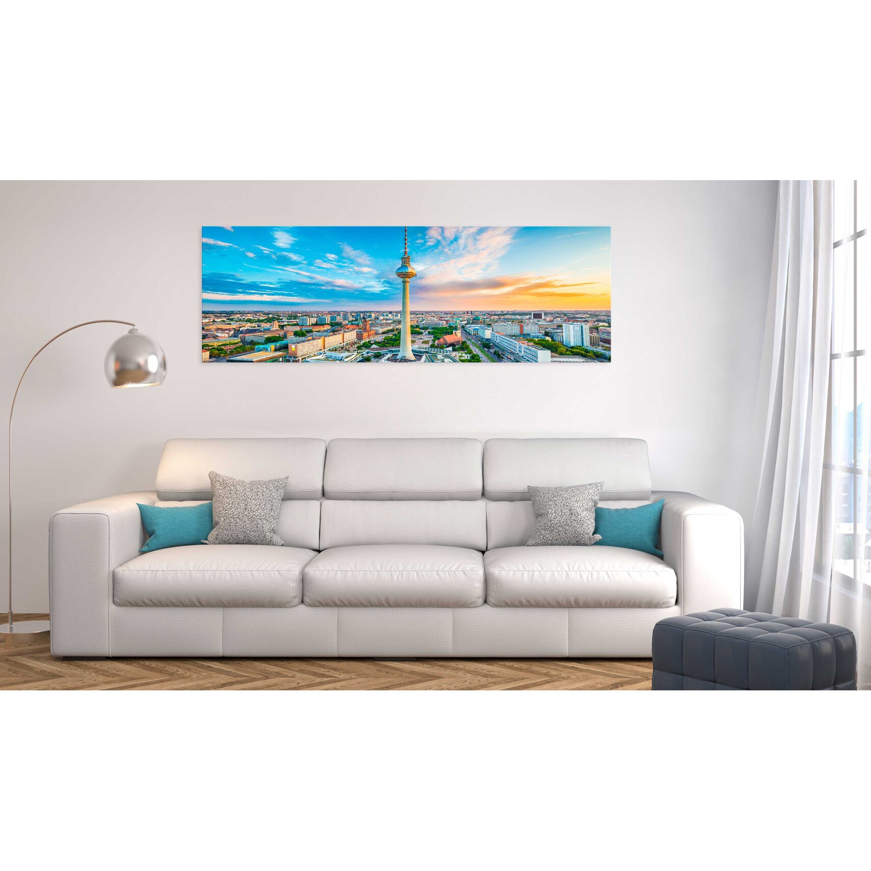 Tablou canvas - Berliner Fernsehturm, Germania - 135x45 cm