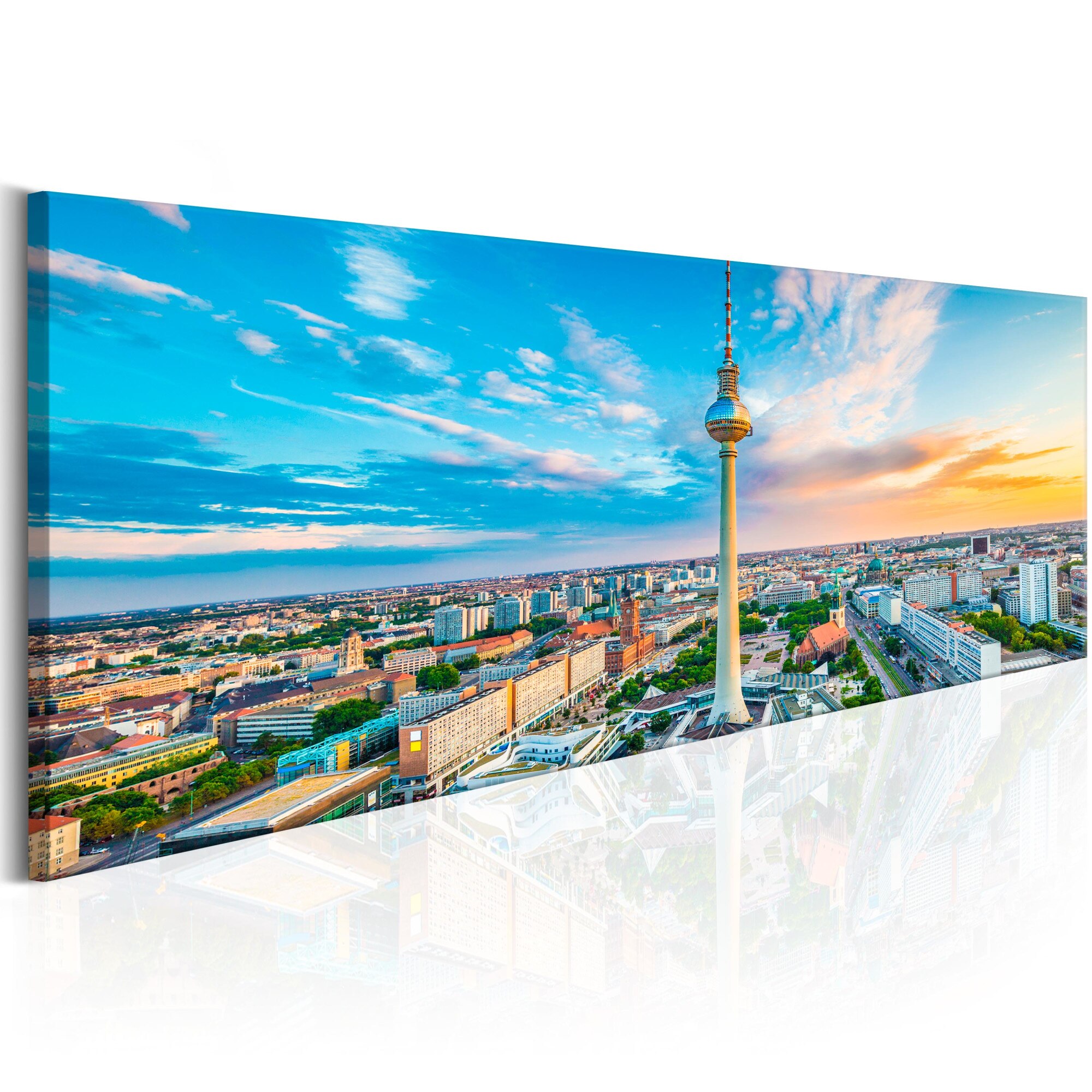 Tablou canvas - Berliner Fernsehturm, Germania - 120x40 cm