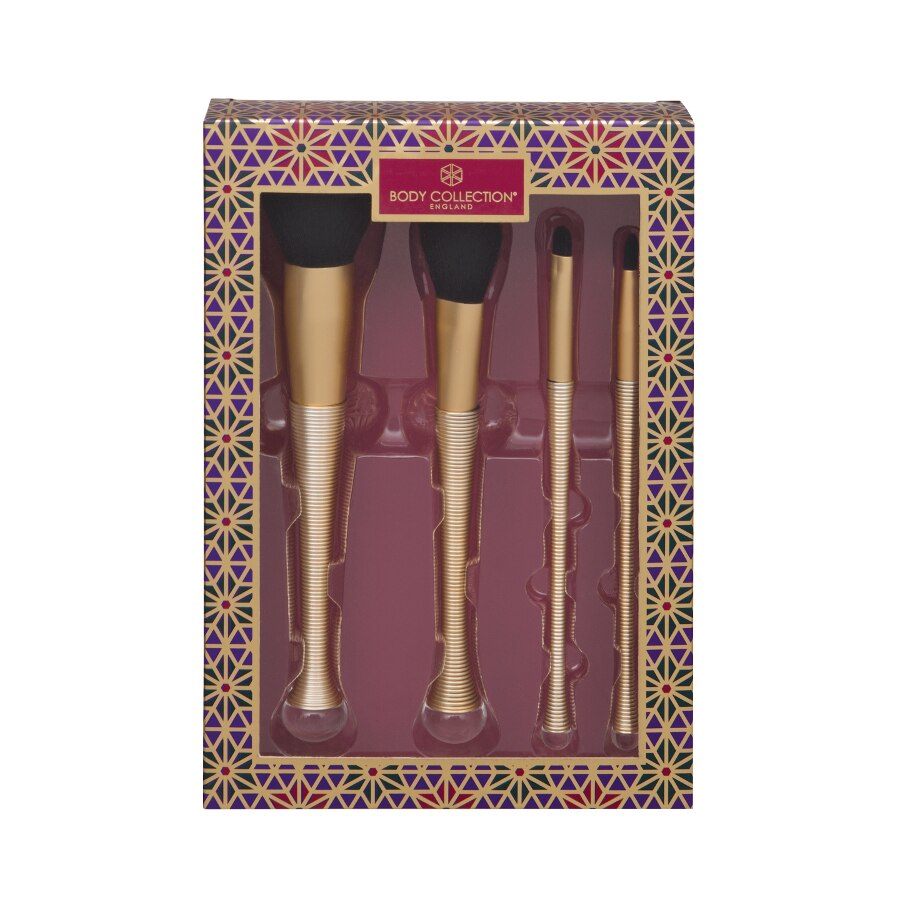 Set 4 pensule Body Collection pentru aplicarea machiajul