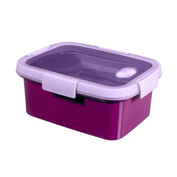 Cutie de alimente Curver Smart To Go 232689, 1,2 L, Plastic, Mov Cutie de alimente Curver Smart To Go 232689, 1,2 L, Plastic, Mov