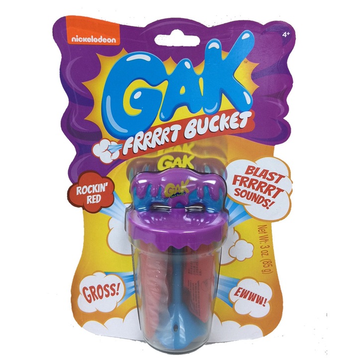 Joc creativ, Gak, 85 g, Rosu