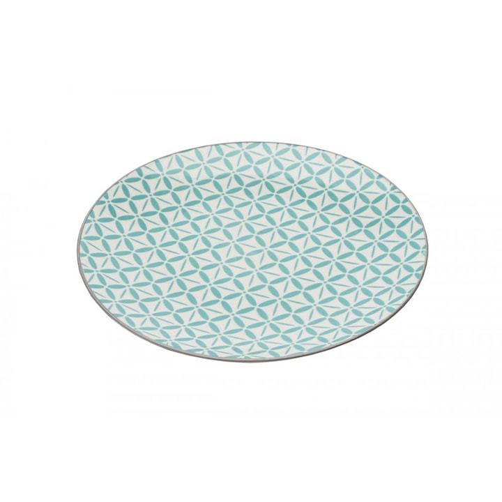 Porcelán kis tányér, mintás 5999860285212