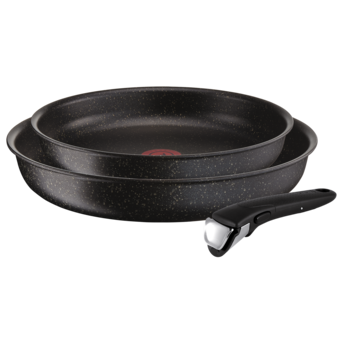 Set tigaie Tefal Authentic, 28/24 cm, 3 piese Set tigaie Tefal Authentic, 28/24 cm, 3 piese