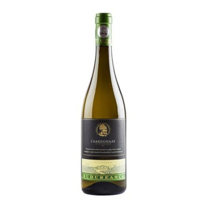 Vin alb sec Budureasca Chardonnay Premium 75cl/14 %