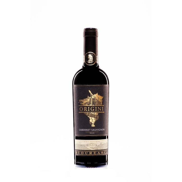 Vin rosu dulce Cabernet Sauvignon Budureasca Origini 50cl/12,5%