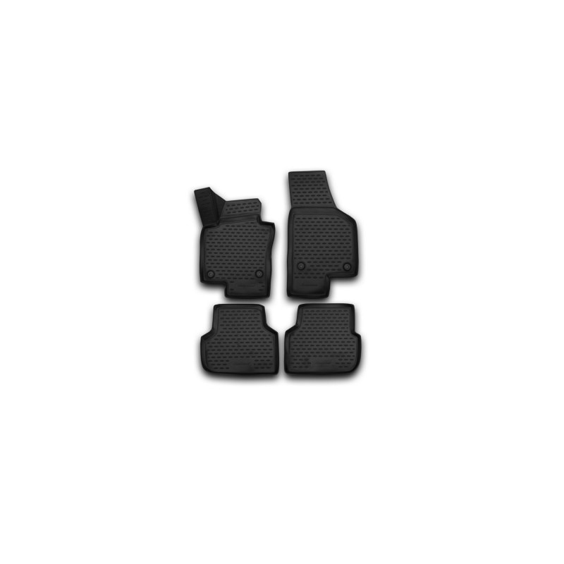 Set covorase cauciuc, negre tip tavita Premium compatibil VW Jetta 2011-2015, 2015 - prezent