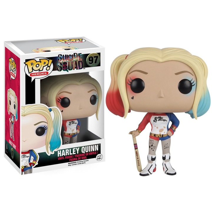 Фигурка Funko POP! Heroes: Suicide Squad - Harley Quinn #97