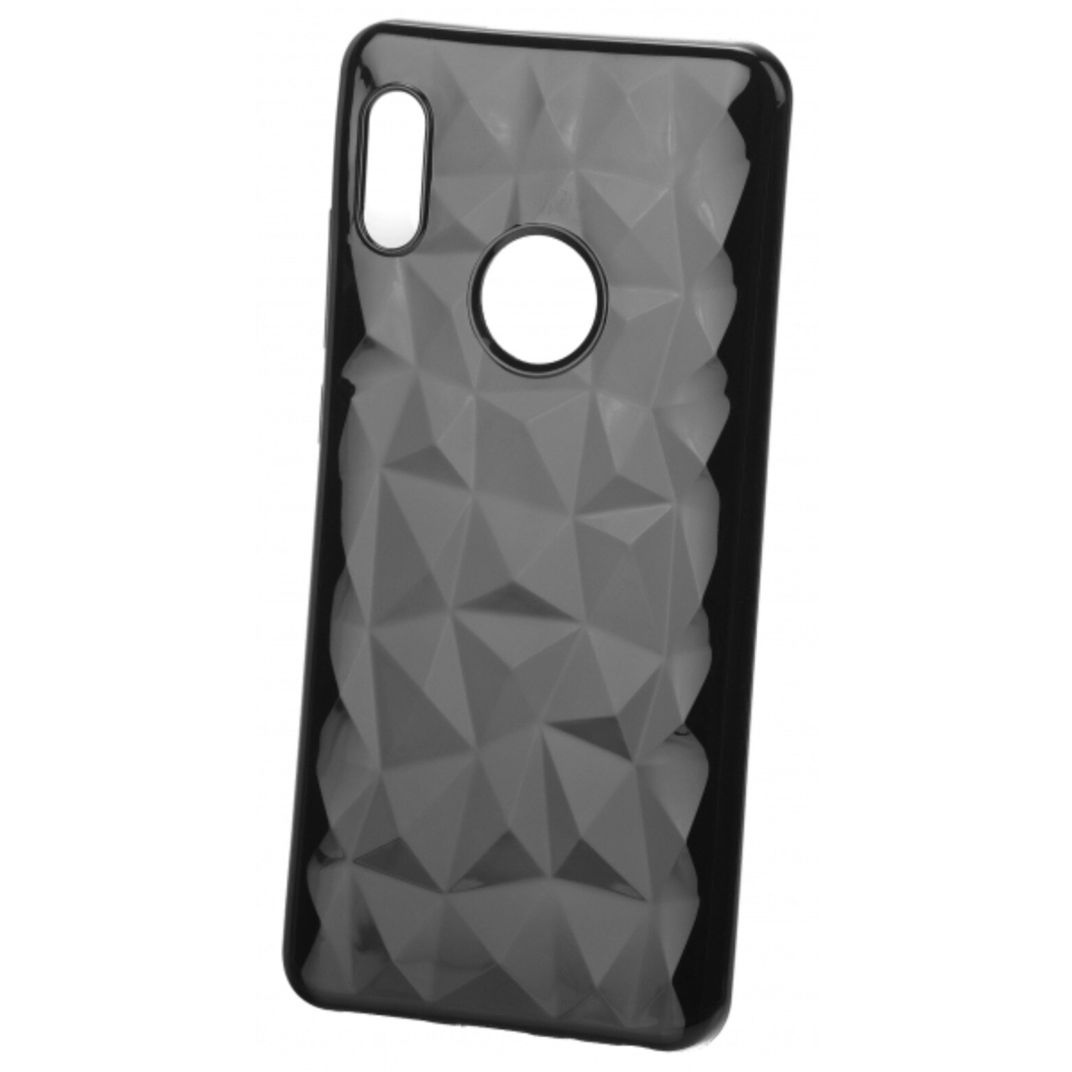 Husa Spate / Carcasa De Protectie Diamond Din Silicon Negru, Pentru Xiaomi Mi8, BBL516