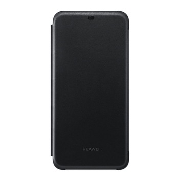 Husa De Protectie Originala Flip Pentru Huawei Mate 20 Lite, Negru Husa De Protectie Originala Flip Pentru Huawei Mate 20 Lite, Negru