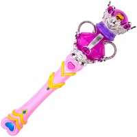 bagheta magica pentru fete cu lumini si sunete  roz  40 cm  ats imagen 41_0_
0