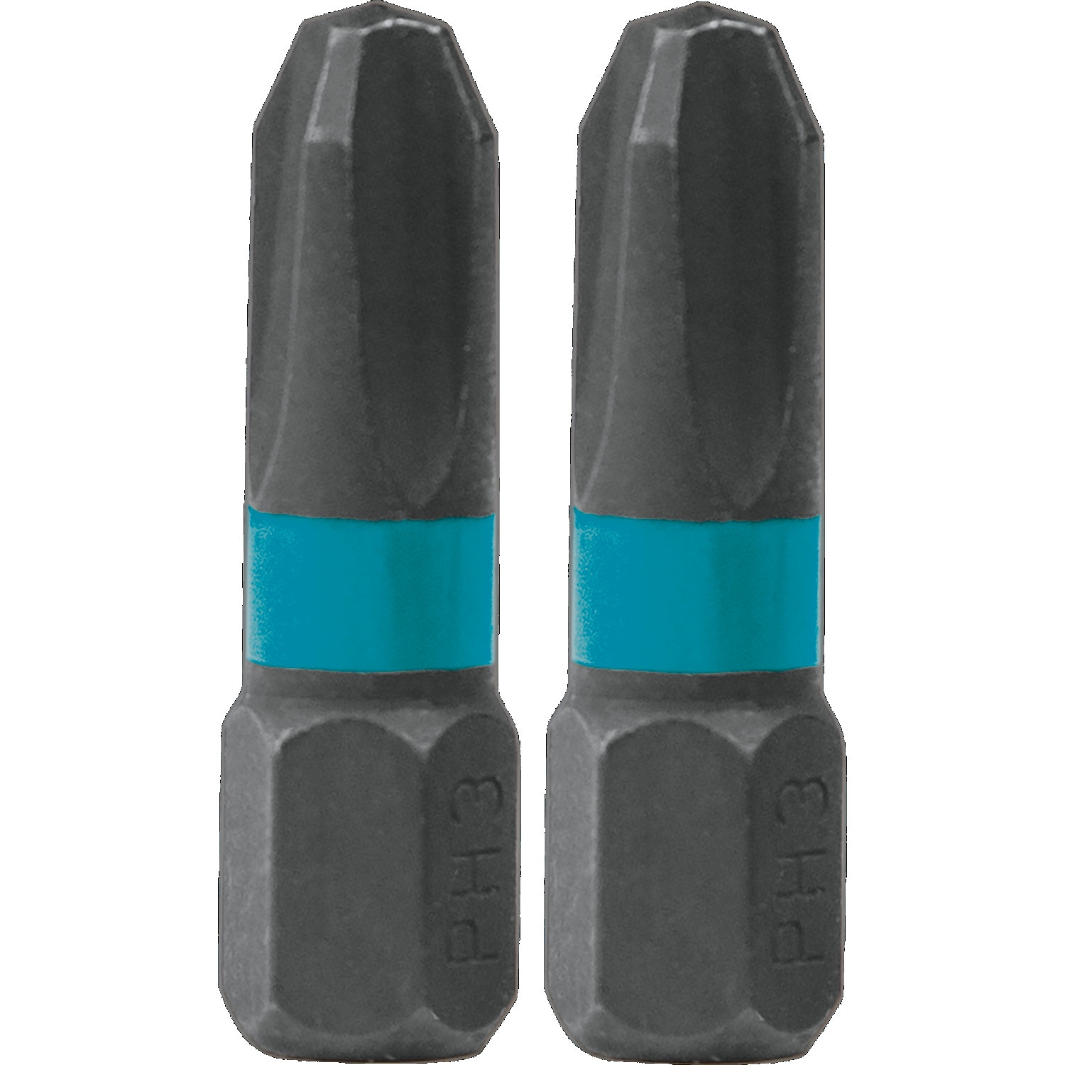 Set de 2 biti de impact, Makita, Impact Black, PH3x25mm