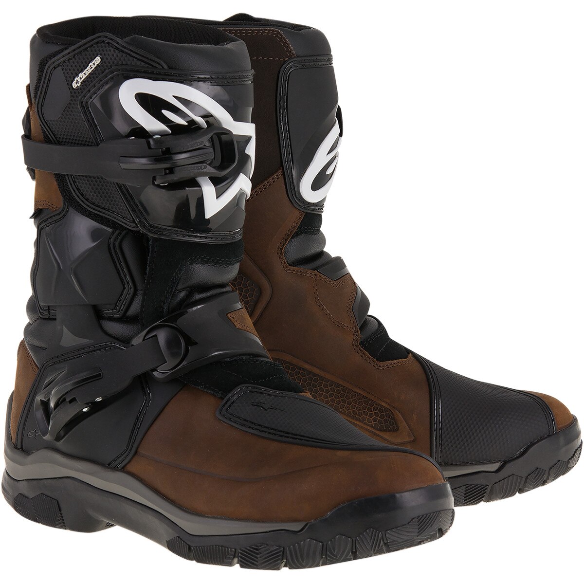 Cizme Alpinestars Belize Drystar Oiled culoare Negru/Maro marime 44,5