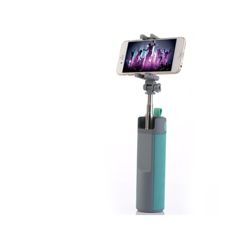 Boxa portabila XREC, Selfie Stick + Power Bank inclus, Universal, Albastru Boxa portabila XREC, Selfie Stick + Power Bank inclus, Universal, Albastru