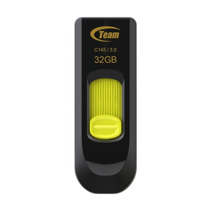 USB ΠΏΠ°ΠΌΠ΅Ρ Team Group C145, ΡΠ΅ΡΠ΅Π½/ΠΆΡΠ»Ρ, 32GB, USB 3.0