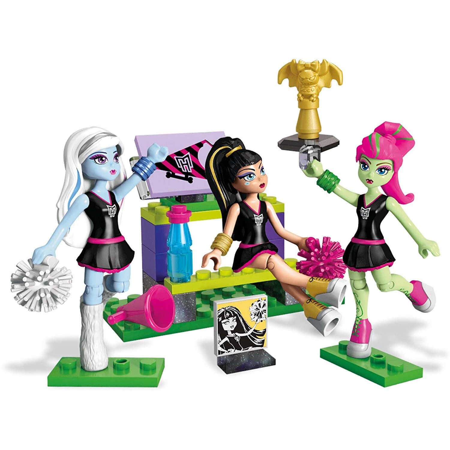 Seturi de constructie Mega Construx, Monster High, Fear Squad, 65 pcs